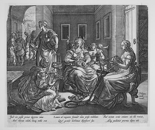 God Seated on the World 1537–45-Antonio Fantuzzi,  Poster Print Wall Art