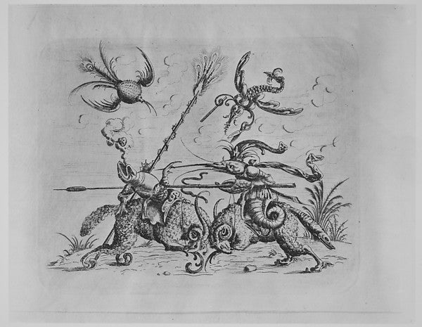 Neuw: Grotteßken Buch 1610-Christoph Jamnitzer, Poster Print