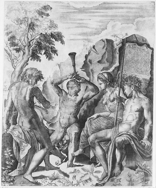 The Competition of Apollo and Marsyas and the Judgment of Mida, Poster Print
