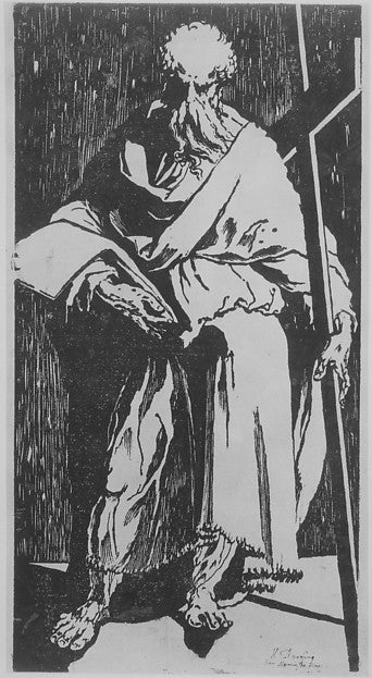 Apostle  c1547-Domenico Beccafumi,  Poster Print Wall Art