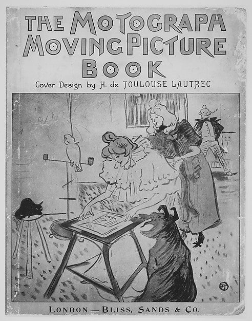 The Motograph Moving Picture Book 1898,16x12"(A3) Poster