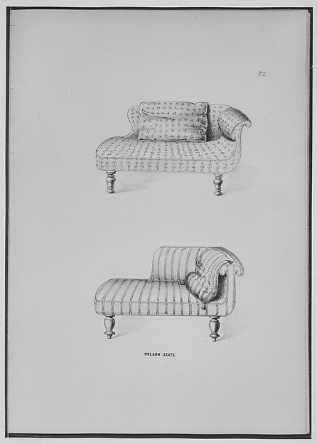 The Cabinet Maker's Sketch Book of Plain and Useful Designs 18, Poster Print