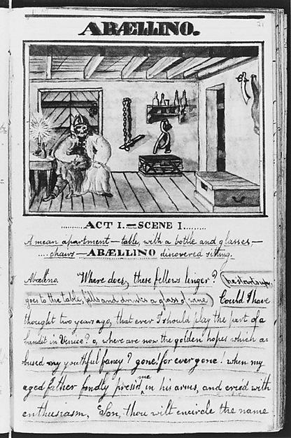 Diary 19th cent-Alexander Jackson Davis,  Poster Print Wall Art