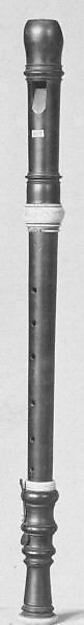 :Tenor Recorder in C 18th century -16x12"(A3) Poster