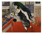Marc Chagall - Birthday, 16x12" (A3) Poster Print