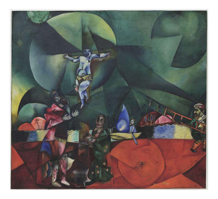 Marc Chagall - Calvary, 16x12
