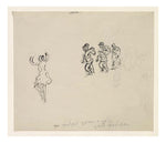 Marc Chagall - Sketch for the Choreographer, for Aleko (3), 16x12" (A3) Poster Print