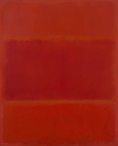 Mark Rothko - Red and Orange, vintage art, modern poster print