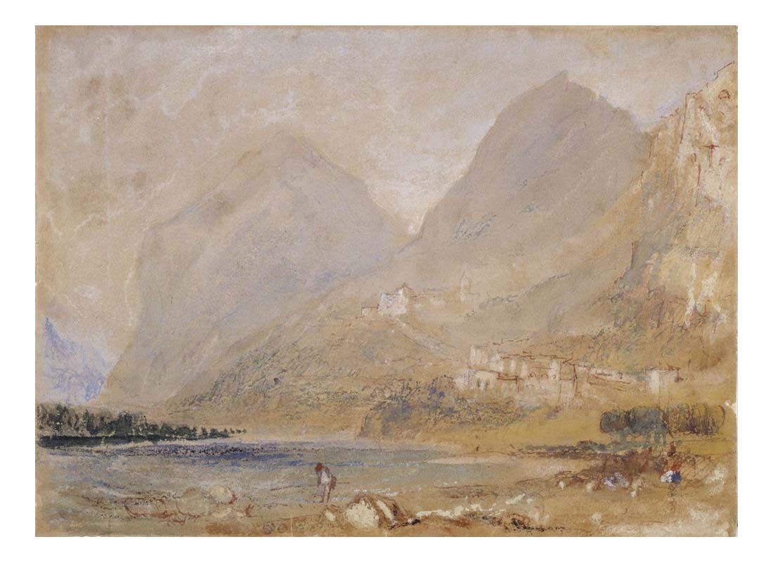 Martinswand, near Innsbruck, 1833 by John Mallord William Turner RA
