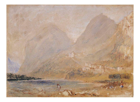 Martinswand, near Innsbruck, 1833 by John Mallord William Turner RA
