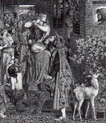 Mary Magdalen, Pharisee, 1858-59 by Dante Gabriel Rossetti, English Pre-Raphaelite Painter,12x8"(A4) Poster Print