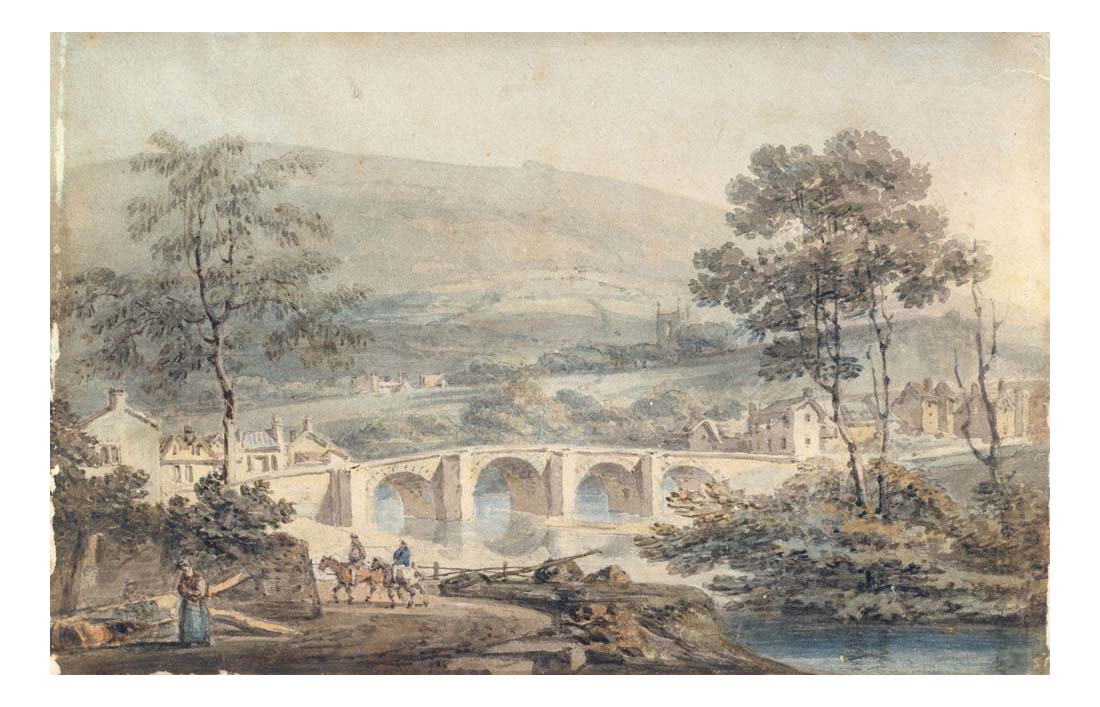 Matlock, 1794 by John Mallord William Turner RA, 12x8"(A4) Poster