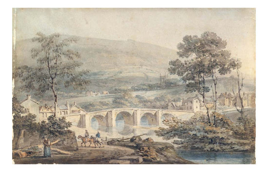 Matlock, 1794 by John Mallord William Turner RA, 12x8"(A4) Poster