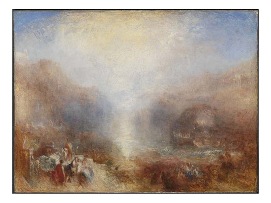 Mercury Sent to Admonish Aeneas, 1850 by John Mallord William Turner RA