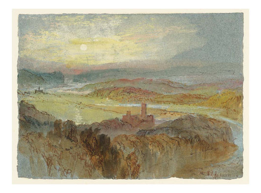 Meuse, 1826 by John Mallord William Turner RA, 12x8"(A4) Poster