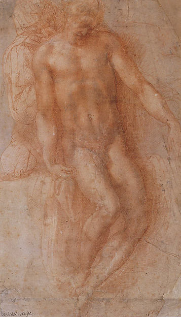 The Dead Christ Held by His Mother 1534–39-Michelangelo Buonar,16x12