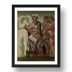 Michelangelo: 'The Manchester Madonna', Poster in 17x13"(A3) Frame