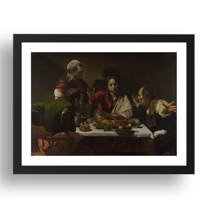 Michelangelo Merisi da Caravaggio: The Supper at Emmaus, Poster in 17x13