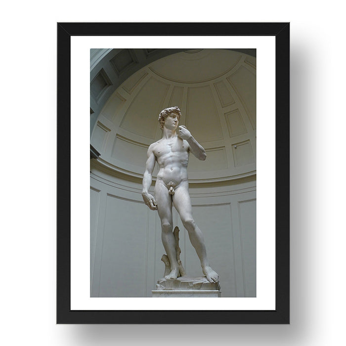 Michelangelo  - David [1504], vintage artwork in A3 (17x13