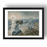 Midnight Sun (1940) by Eric Ravilious, 17x13" Frame