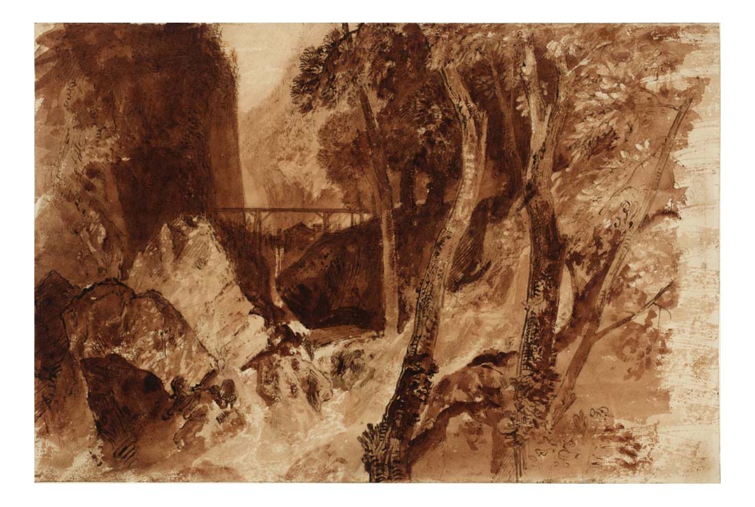 Mill near the Grand Chartreuse, 1812-15 by John Mallord William Turner RA