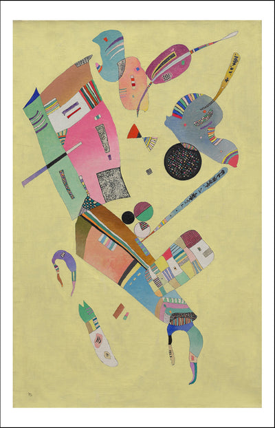 Moderation, 1940 by Wassily Kandinsky, 23x16"( A2 size ) Poster Print