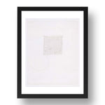 Mona Hatoum: Untitled, modernist artwork, A3 Size Reproduction Poster Print in 17x13" Black Frame