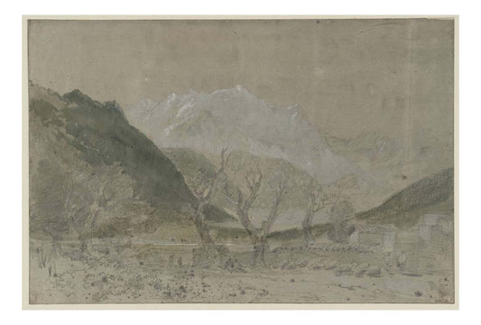 Mont Blanc, from Sallanches, 1802 by John Mallord William Turner RA