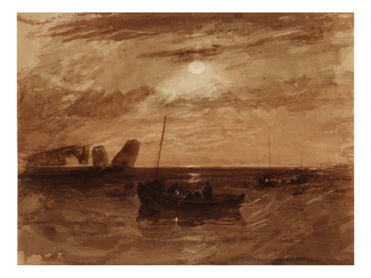 Moonlight at Sea (The Needles), 1818 by John Mallord William Turner RA