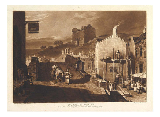 Morpeth North, 1809 by John Mallord William Turner RA