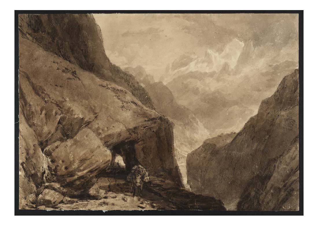 Mt. St. Gothard, 1806-07 by John Mallord William Turner RA