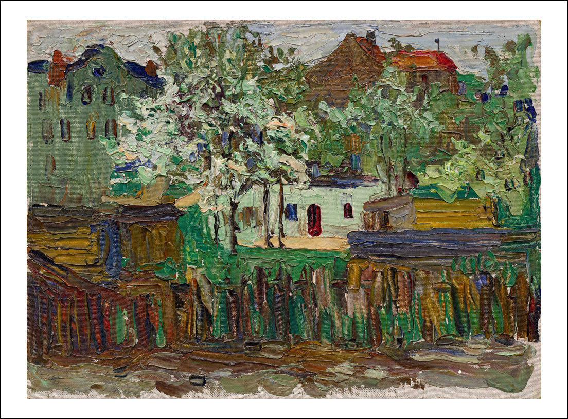 Munich, 1901-1902 by Wassily Kandinsky, 12x8"(A4) Poster Print