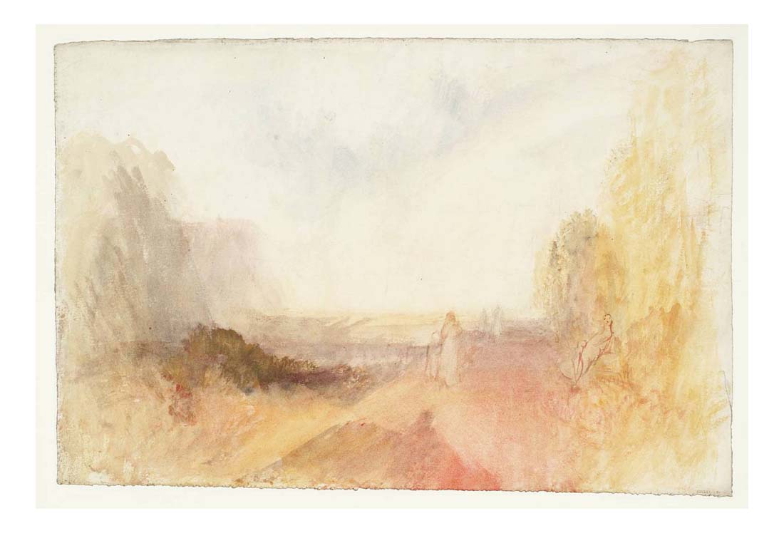 New College, Oxford, 1837-40 by John Mallord William Turner RA