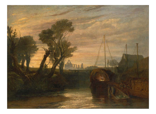 Newark Abbey, 1806-07 by John Mallord William Turner RA