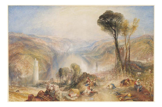 Oberwesel, 1840 by John Mallord William Turner RA