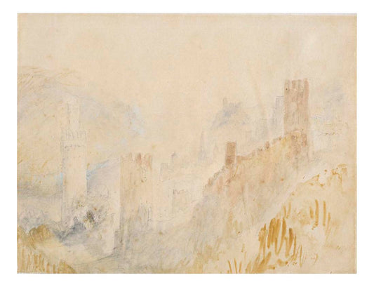 Oberwesel on the Rhine, 1839 by John Mallord William Turner RA