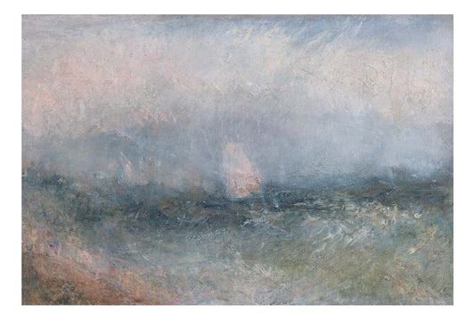 Off the Nore, 1840-45 by John Mallord William Turner RA, 12x8"(A4) Poster
