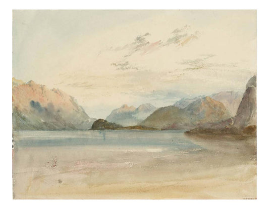 On Lake Como, 1819 by John Mallord William Turner RA