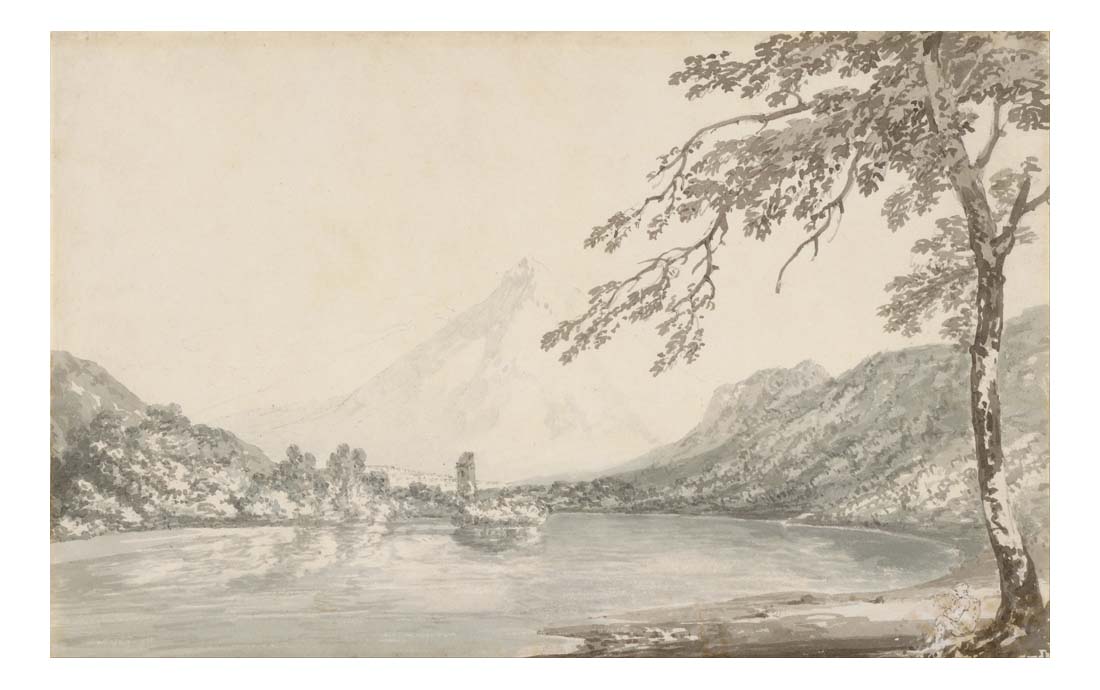 On the Aar between Unterseen and Lake of Brienz, 1794-97 by John Mallord William Turner RA