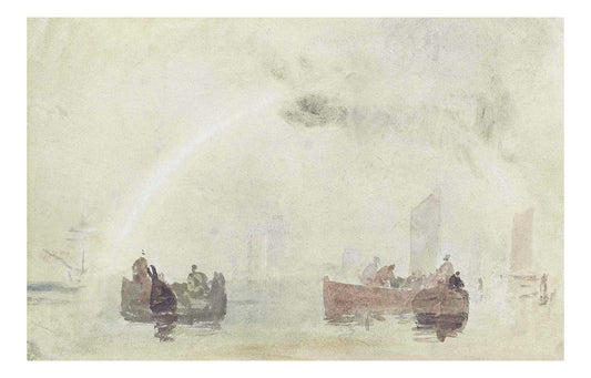 On the Medway by John Mallord William Turner RA, 12x8"(A4) Poster