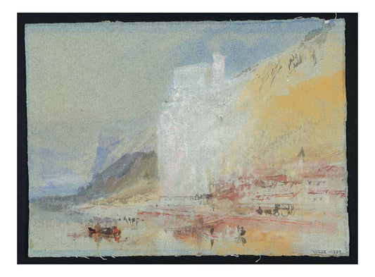 On the Meuse, 1830 by John Mallord William Turner RA, 12x8"(A4) Poster