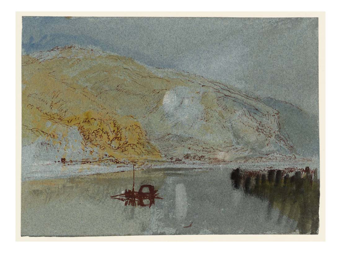 On the Seine, near Jumieges, 1832 by John Mallord William Turner RA