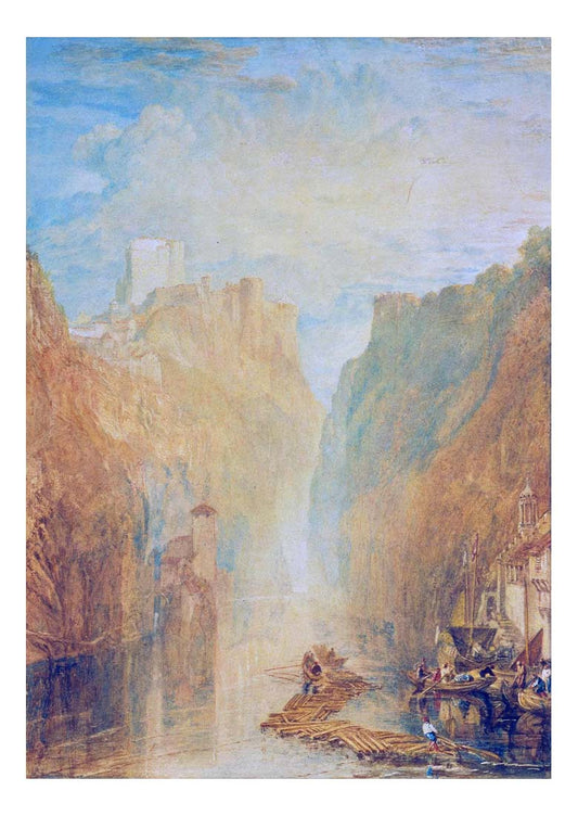 On the Upper Rhine by John Mallord William Turner RA