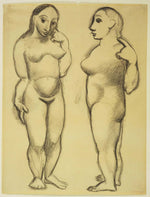 Pablo Picasso - Two Nudes, vintage art, modern poster print