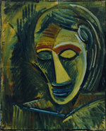 Pablo Picasso - Woman's Head, vintage art, modern poster print