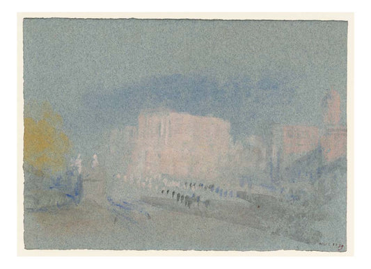 Paris, Place de la Concorde, 1833 by John Mallord William Turner RA