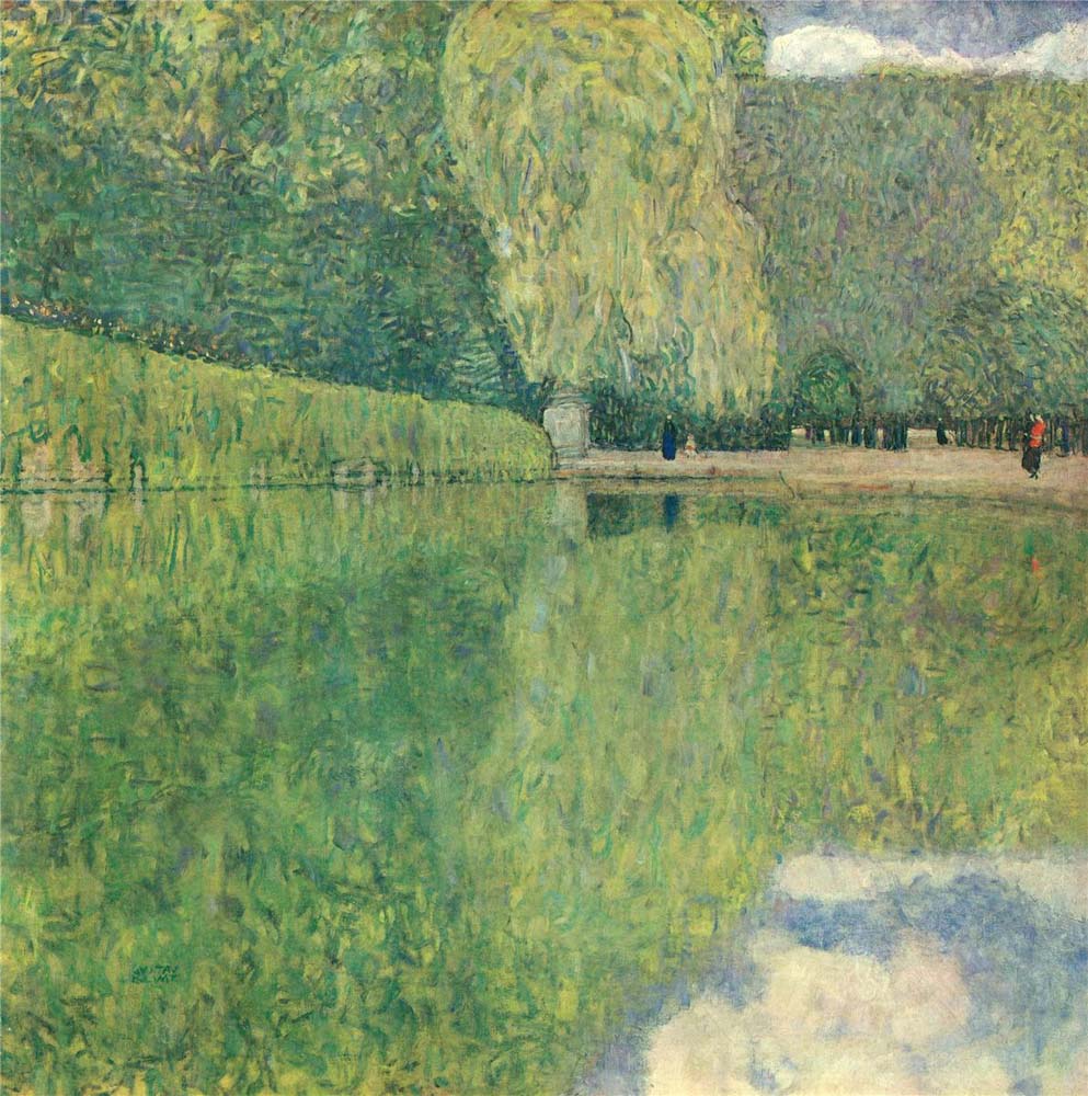 Park of Schonbrunn - Gustav Klimt - 1916, 16x12" (A3) Poster Print