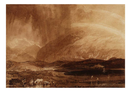 Peat Bog, Scotland, 1808 by John Mallord William Turner RA