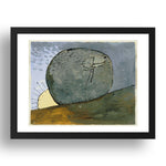 Philip Guston: Untitled, modernist artwork, A3 Size Reproduction Poster Print in 17x13" Black Frame