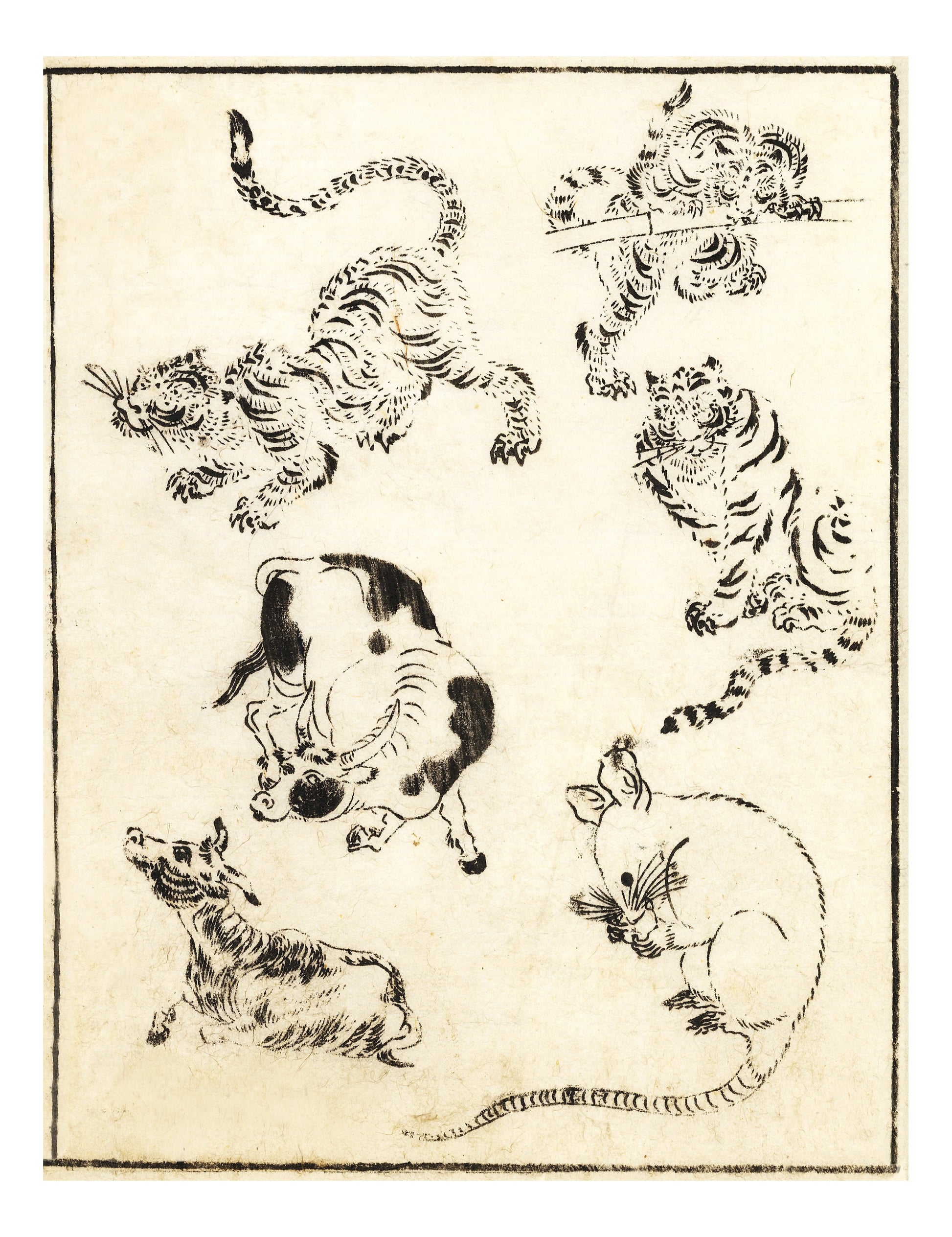 Pidc0033, historic, vintage ukiyo-e Japan artwork,12x8"(A4) Poster Print